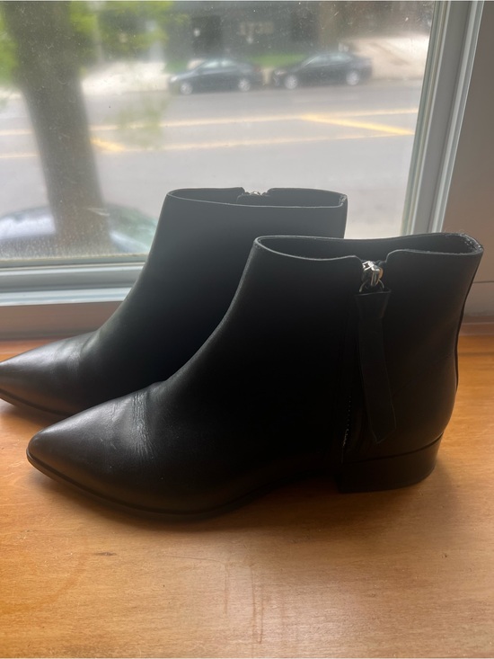@Other Stories Shoes - @Other Stories Classic Black Pointed Toe Ankle Boots - Size 8
